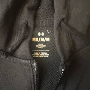 Under Armour Charcoal Full-Zip Hoodie